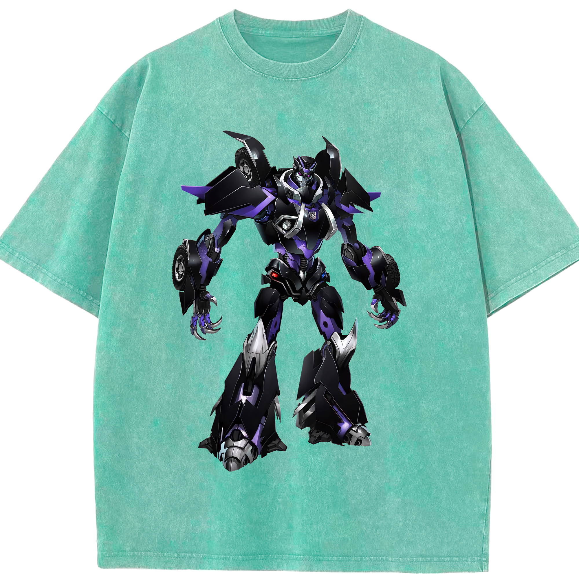 （画像用） Transformers トランスフォーマー 綿100% ヴィンテージ風 半袖Tシャツ（フロントプリント）